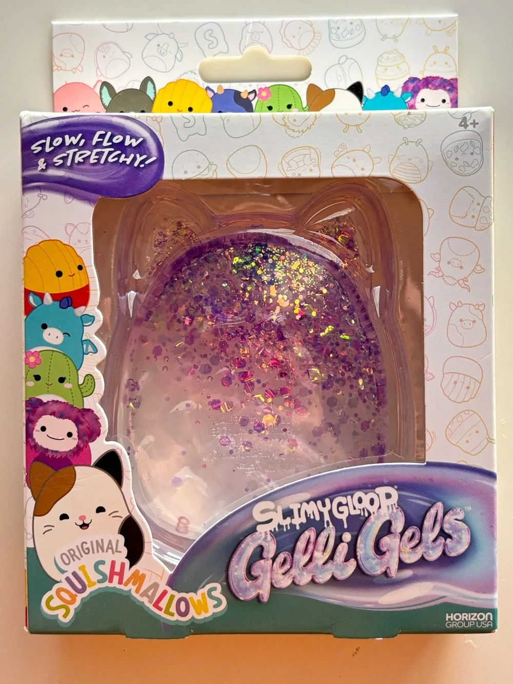 BRAND NEW SQUISHMALLOW Slimy Gloop Gelli Gels Glitter Stretchy Slime